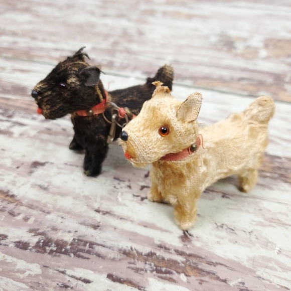 Vintage | U.S. Zone Germany Terrier Dogs